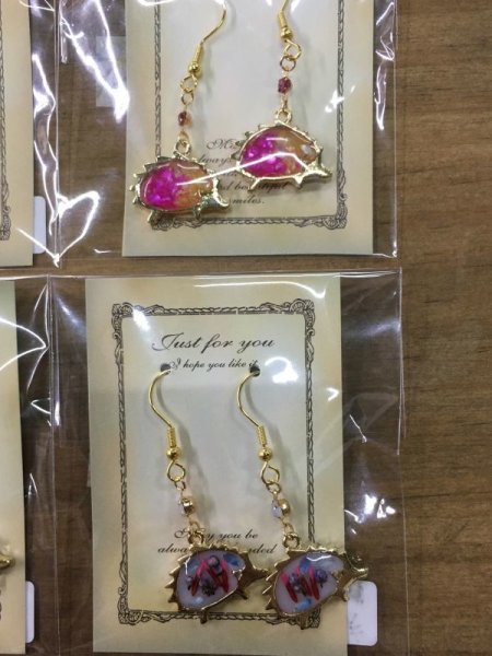 画像4: ハリネズミのピアス (4)